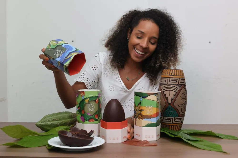 Páscoa impulsiona produção de chocolates da agricultura familiar no sul da Bahia